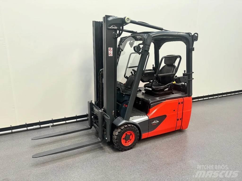 Linde 386 E 16-02 電動堆高機
