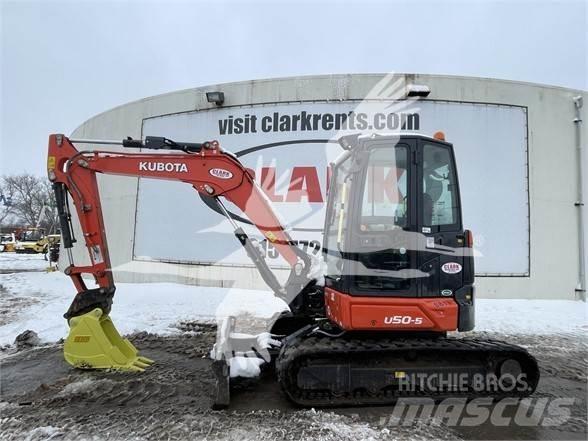 Kubota U55-5 小型挖土機/掘鑿機<7t(小型挖掘機)