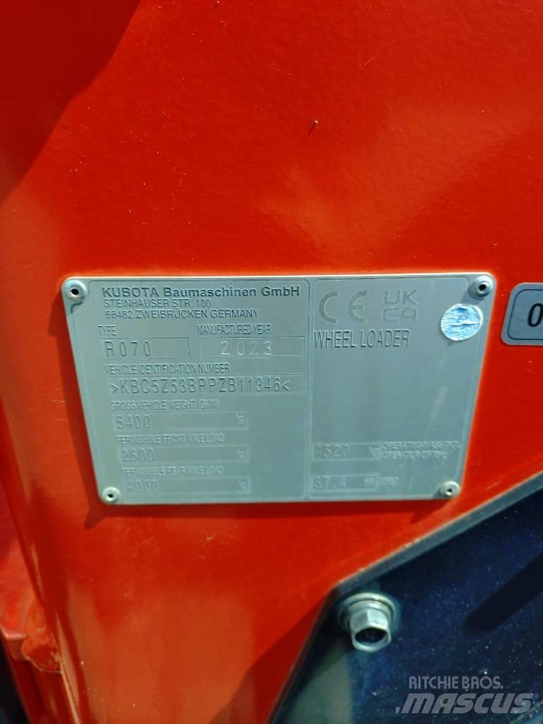 Kubota R 070 輪胎式裝載機