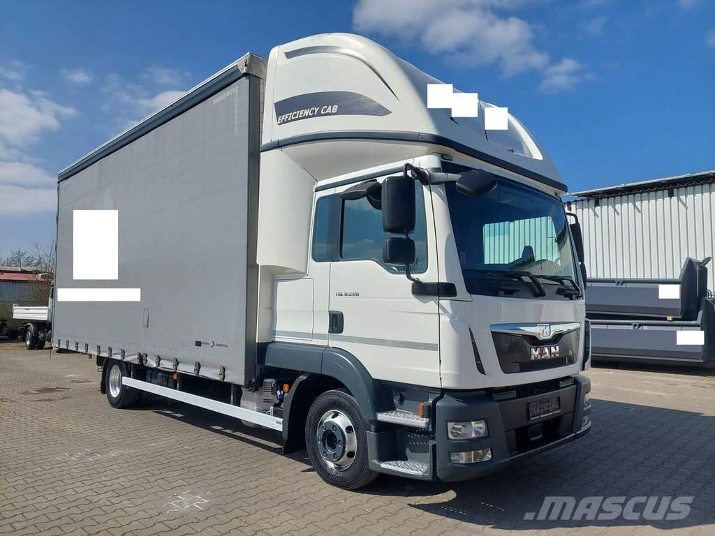 MAN TGL 8.220 篷布卡車