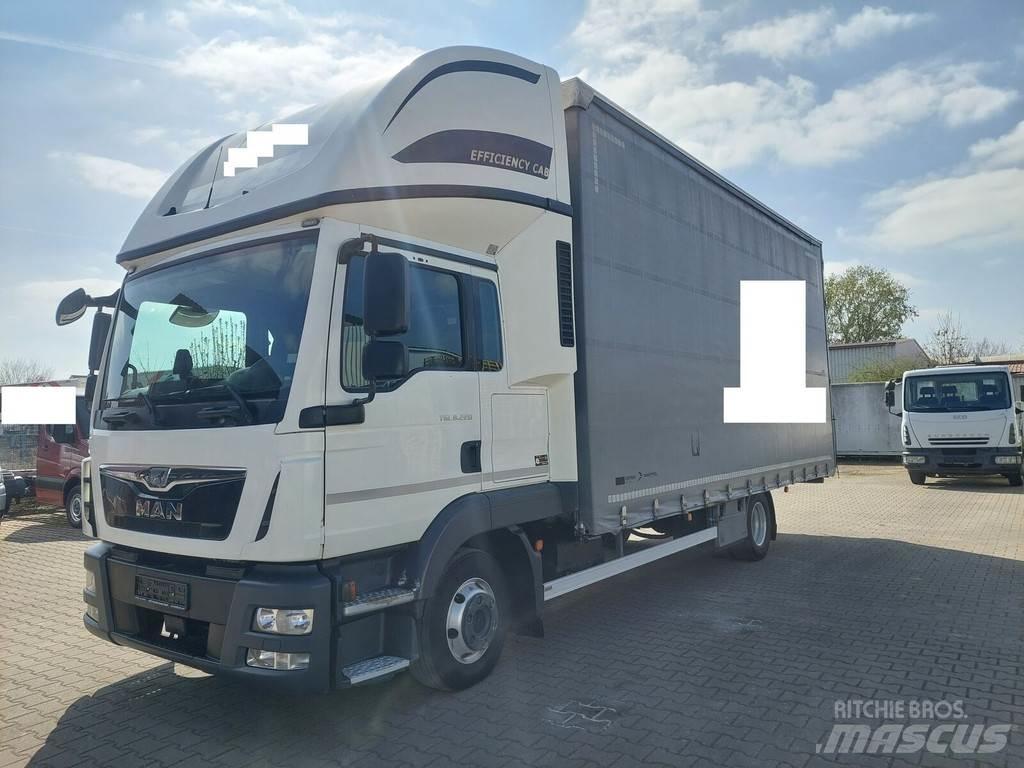 MAN TGL 8.220 篷布卡車