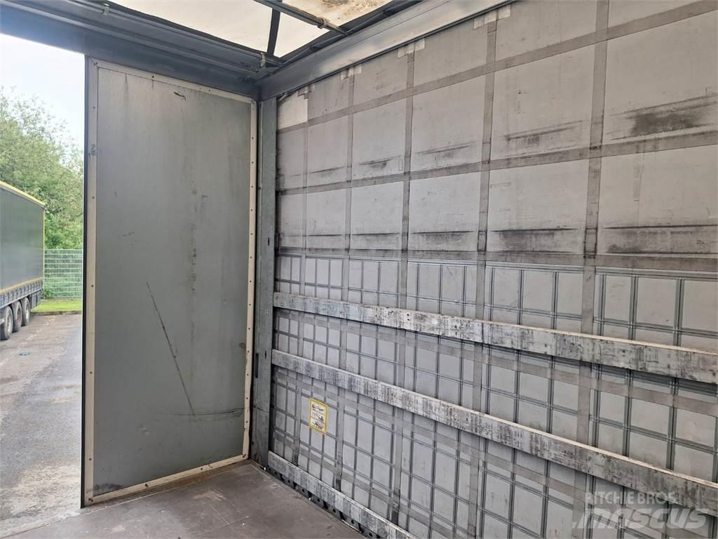Fliegl SDS 390 平板式/側卸式拖車