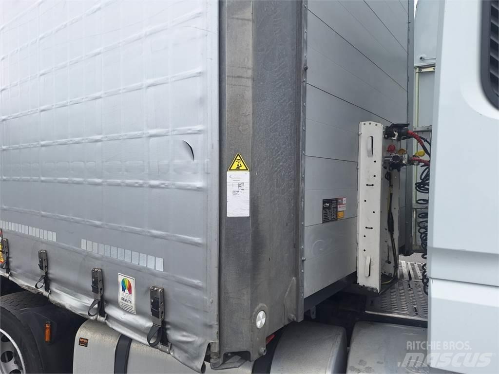 Fliegl SDS 390 平板式/側卸式拖車