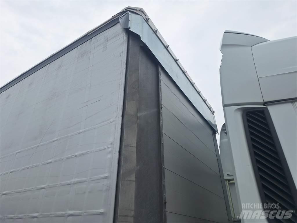 Fliegl SDS 390 平板式/側卸式拖車