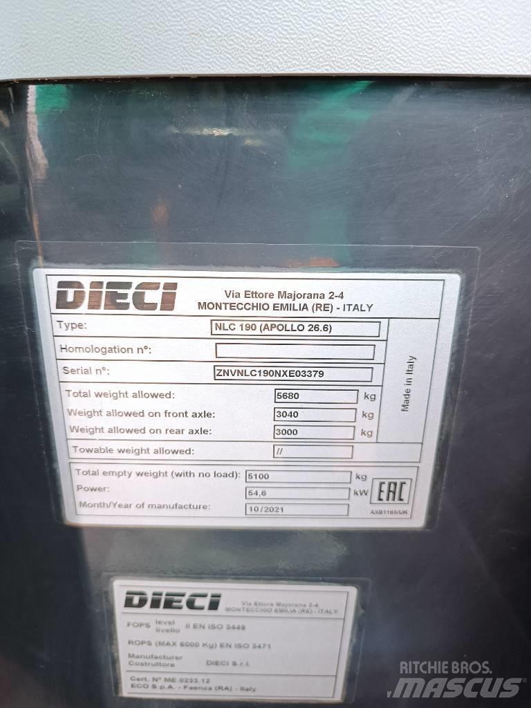 Dieci Apollo 26.6 伸縮臂操作車