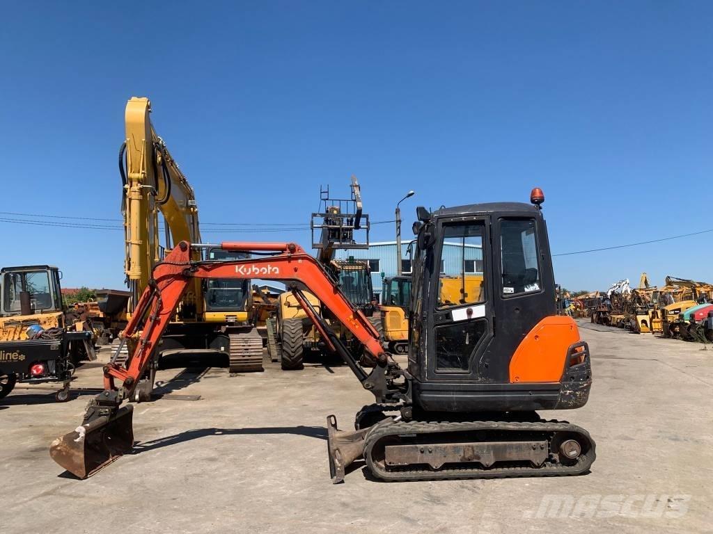 Kubota KX 61-3 小型挖土機/掘鑿機<7t(小型挖掘機)
