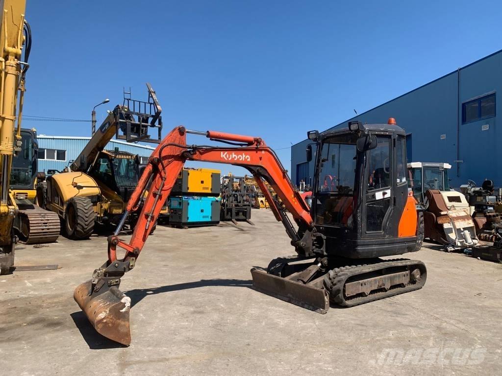 Kubota KX 61-3 小型挖土機/掘鑿機<7t(小型挖掘機)