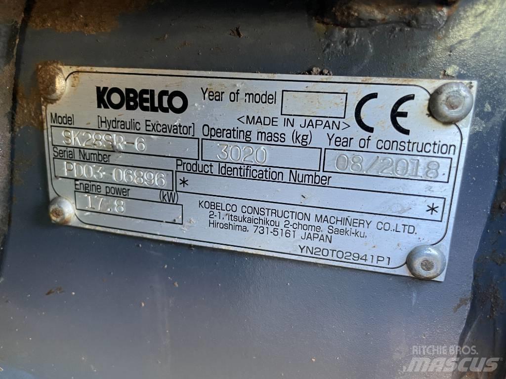 Kobelco SK 28 SR 小型挖土機/掘鑿機<7t(小型挖掘機)