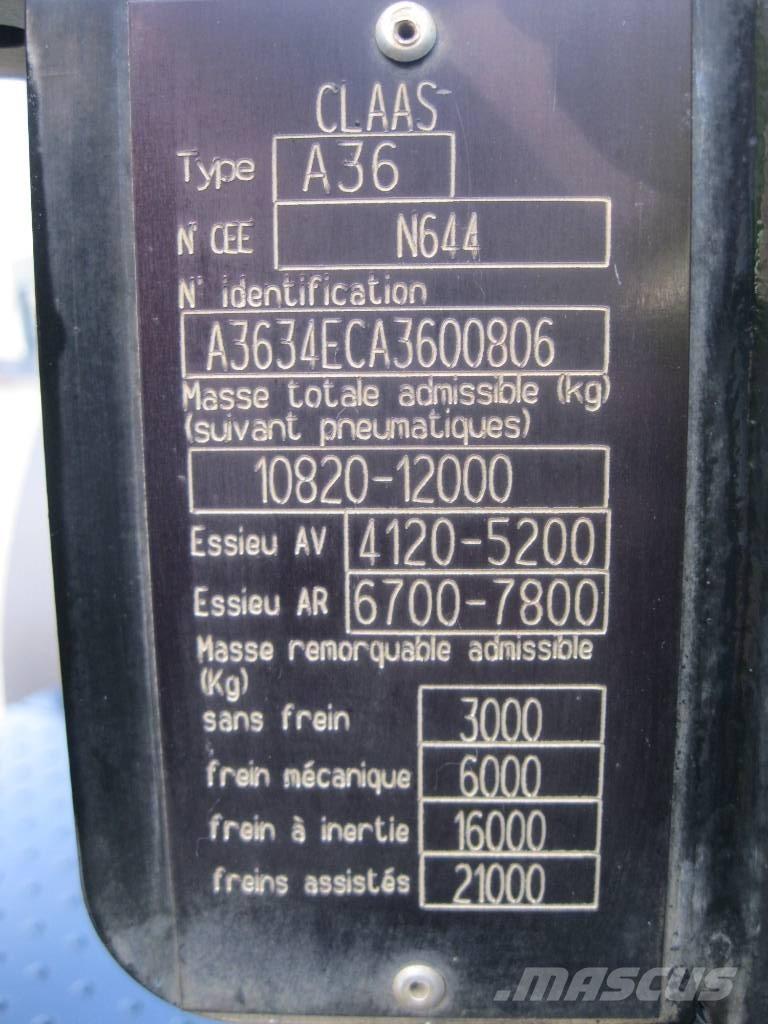 CLAAS Arion 650 CIS 曳引機