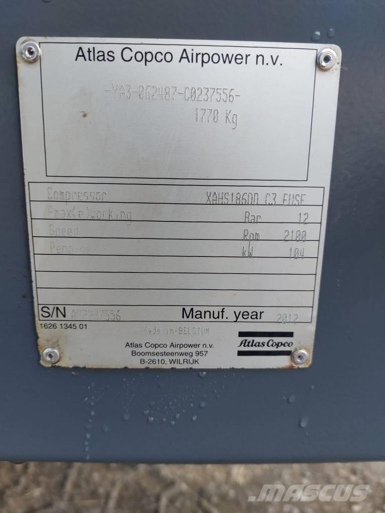 Atlas Copco XAHS186 空氣壓縮機
