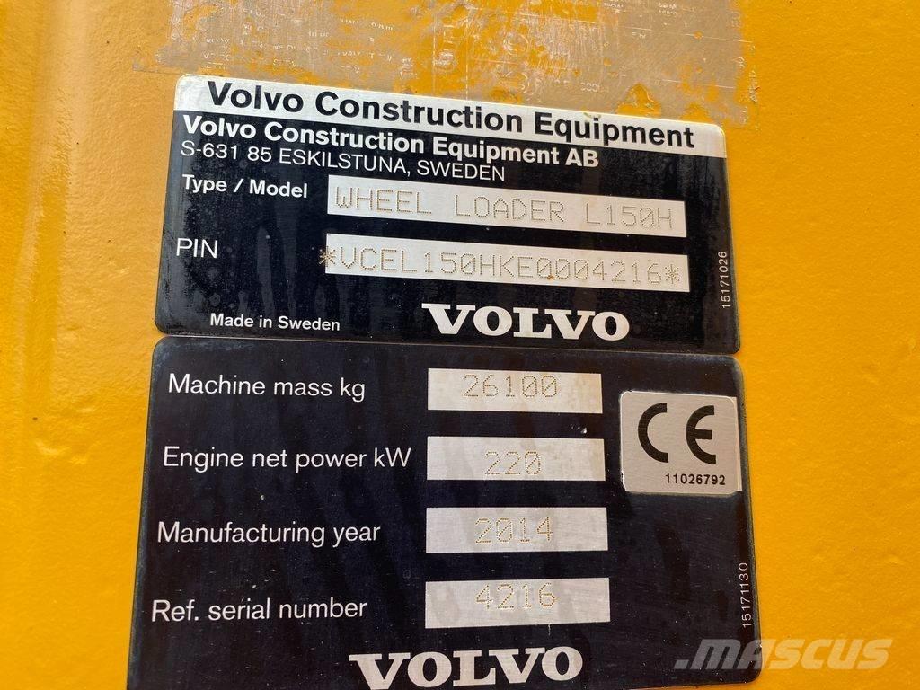 Volvo L 150 H 輪胎式裝載機