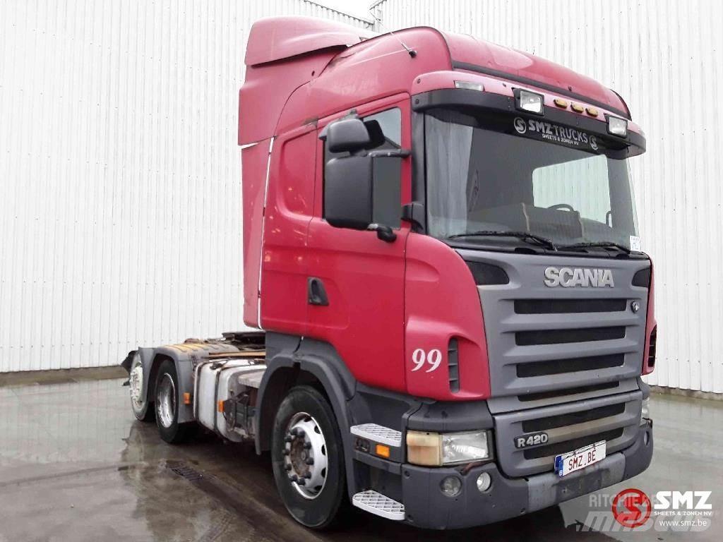 Scania R 420 6x2 曳引機組件