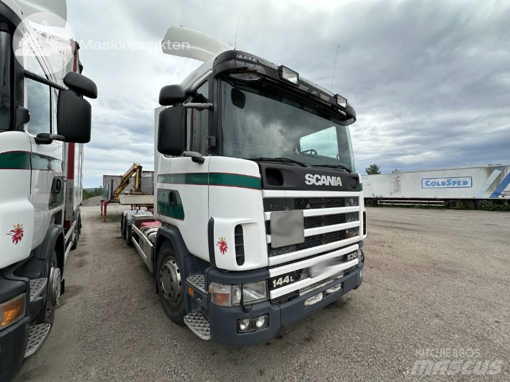 Scania R 124 LB 貨櫃框架卡車