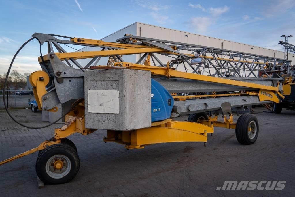 Potain Igo 15 獨立吊掛起重機 吊車