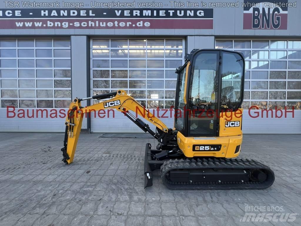 JCB 25Z -werkneu- 小型挖土機/掘鑿機<7t(小型挖掘機)