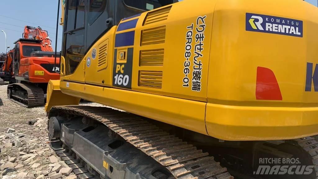 Komatsu PC 160 履帶式 挖土機/掘鑿機/挖掘機