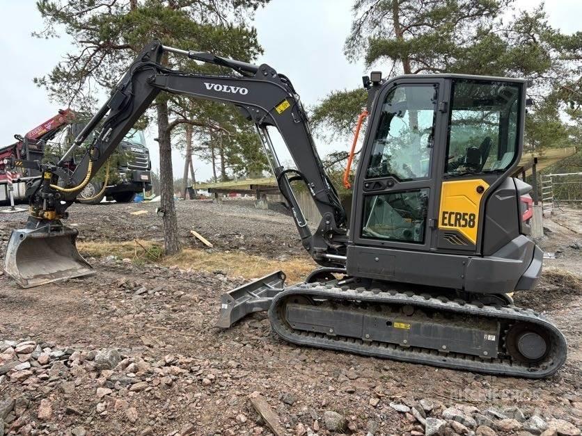 Volvo ECR58F 小型挖土機/掘鑿機<7t(小型挖掘機)