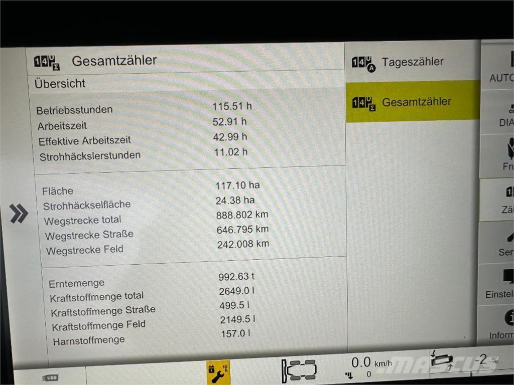 CLAAS Trion 660 聯合收穫機