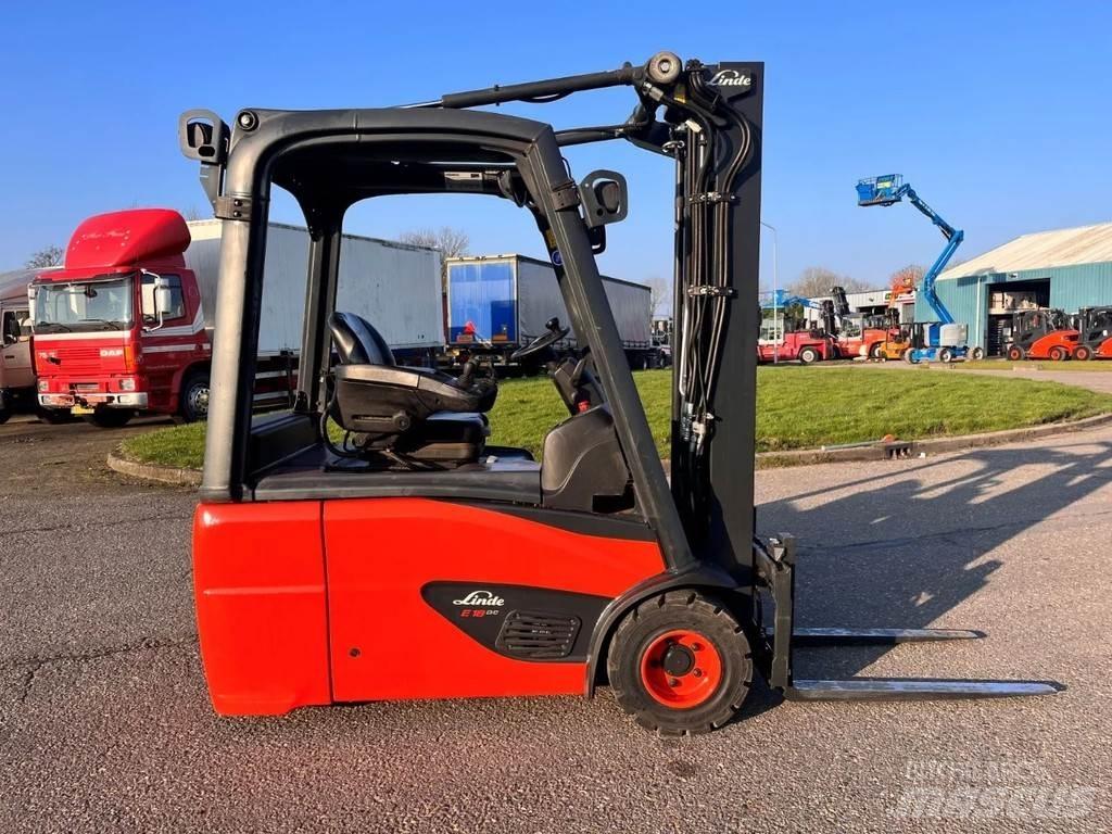 Linde E18L-02 電動堆高機