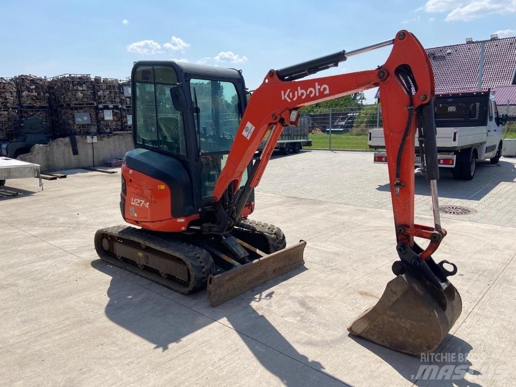 Kubota U 27-4 小型挖土機/掘鑿機<7t(小型挖掘機)