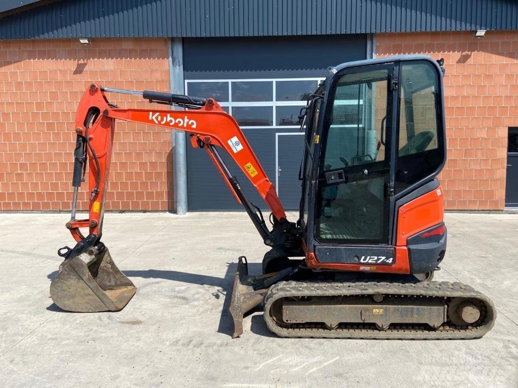 Kubota U 27-4 小型挖土機/掘鑿機<7t(小型挖掘機)