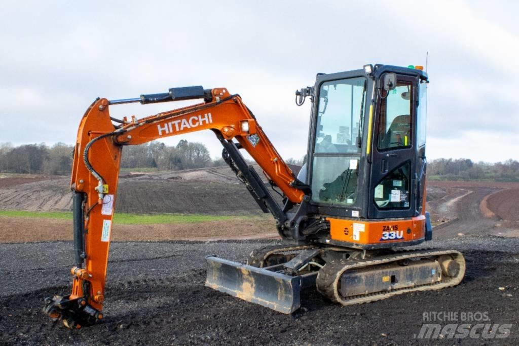 Hitachi ZX33U-6 小型挖土機/掘鑿機<7t(小型挖掘機)