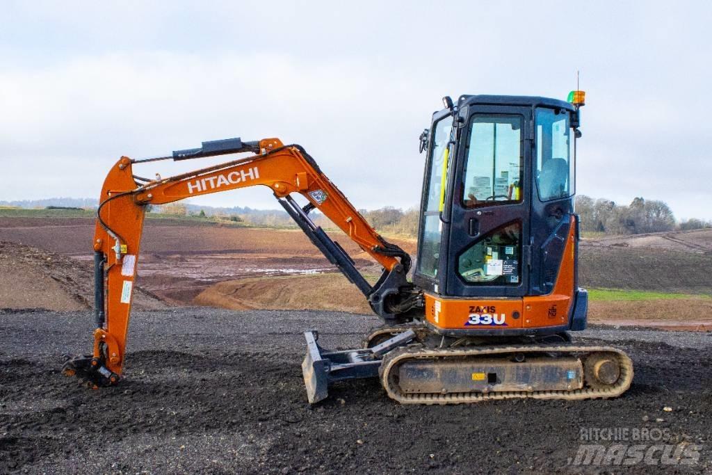 Hitachi ZX33U-6 小型挖土機/掘鑿機<7t(小型挖掘機)
