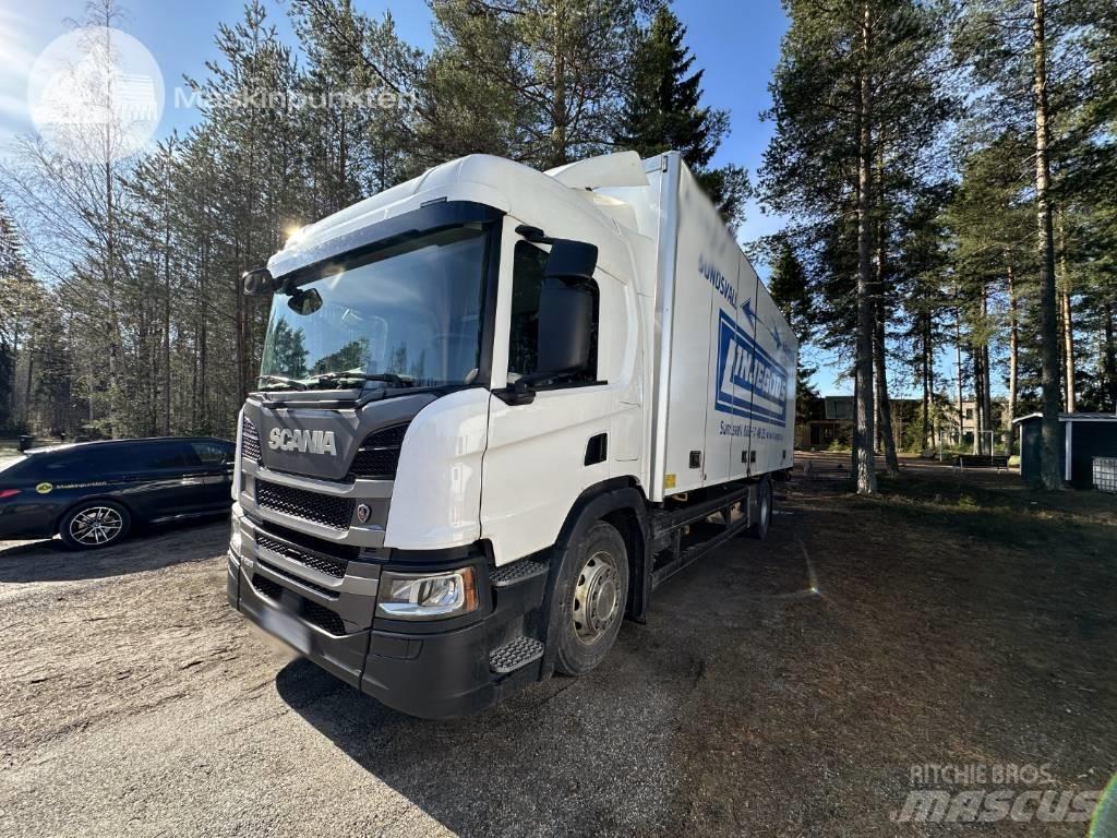 Scania P 250 貨箱式卡車