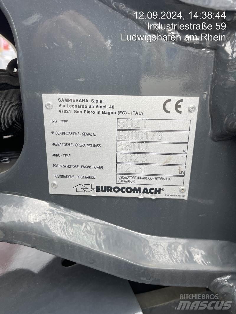 Eurocomach 50ZT 小型挖土機/掘鑿機<7t(小型挖掘機)