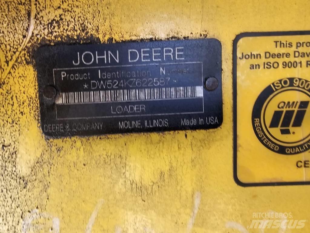 John Deere 524 K 輪胎式裝載機