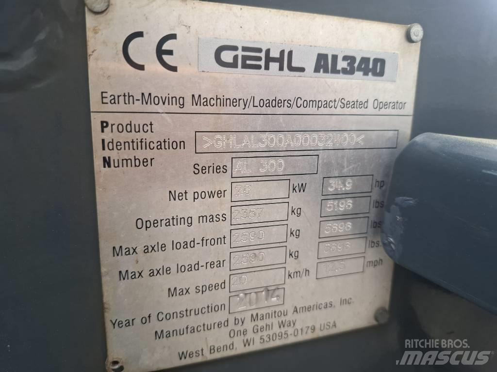 Gehl AL 340 輪胎式裝載機