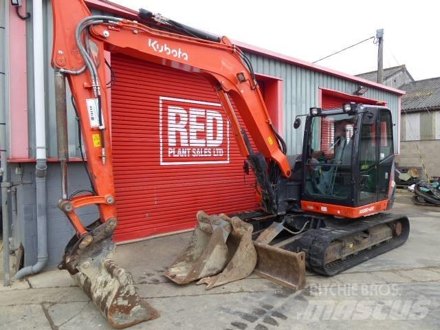 Kubota KX 080-4 中型挖土機/掘鑿機/挖掘機 7t-12t