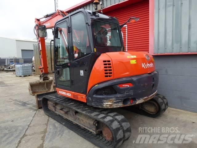 Kubota KX 080-4 中型挖土機/掘鑿機/挖掘機 7t-12t