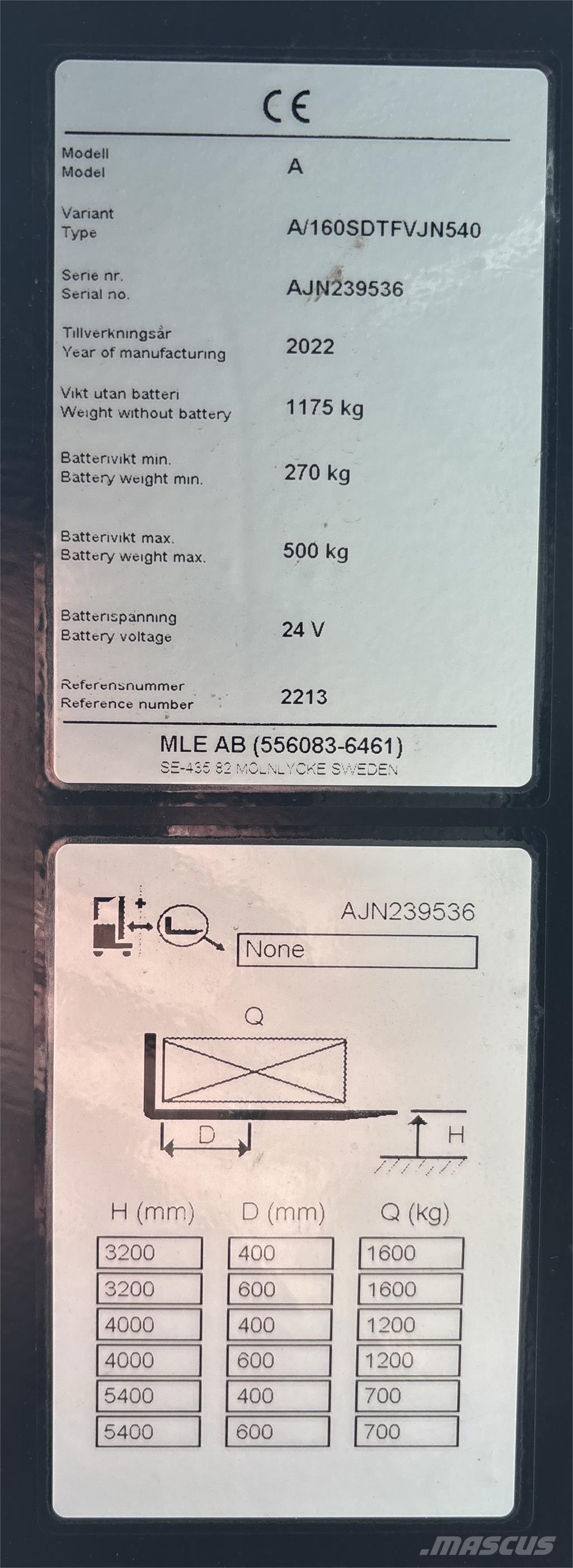Atlet A160 自走式堆積機