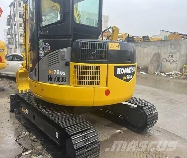  Komats PC78US-6 中型挖土機/掘鑿機/挖掘機 7t-12t