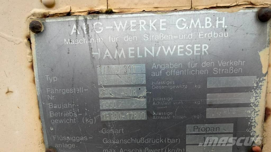 ABG Titan 311 瀝青攤舖機/鋪路機