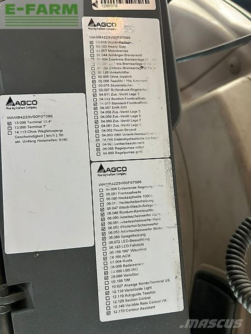 Fendt 828 vario 曳引機