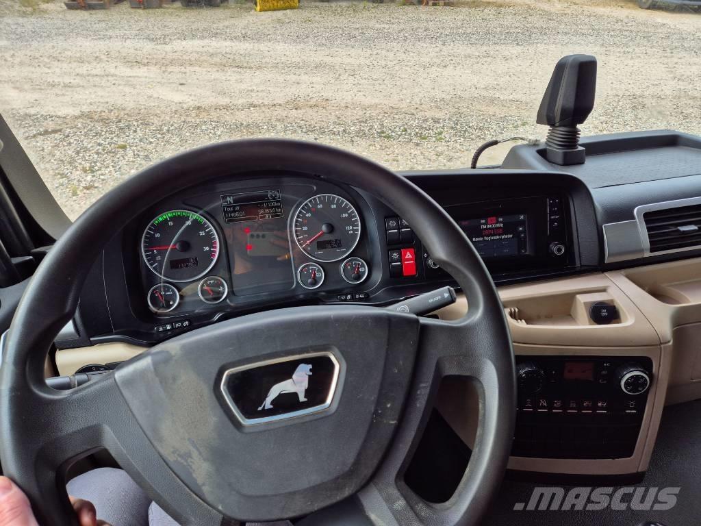 MAN TGL 12.250 4x2 平板式/側卸式卡車