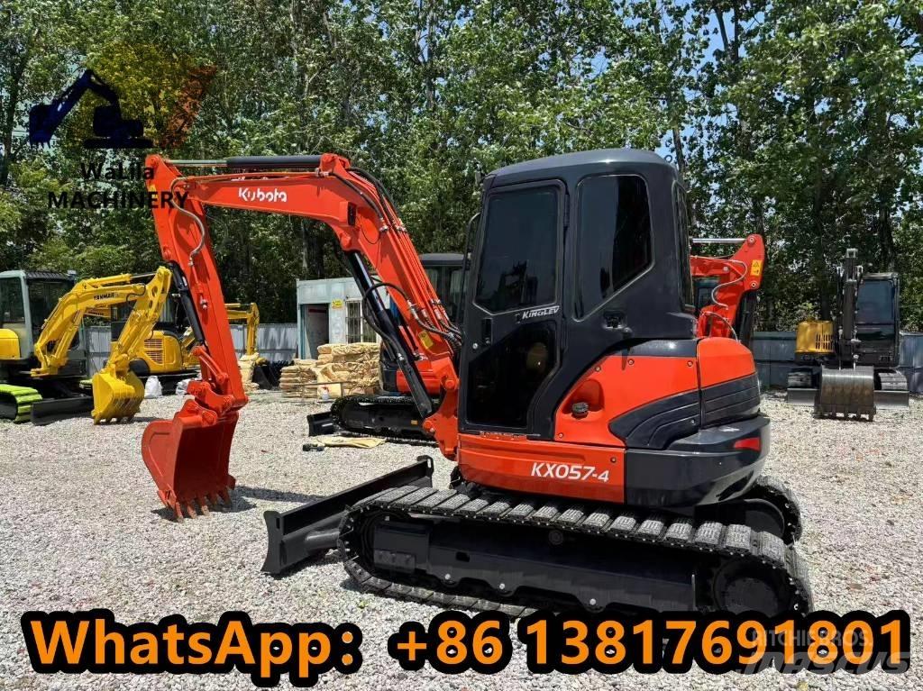 Kubota KX 057-4 小型挖土機/掘鑿機<7t(小型挖掘機)