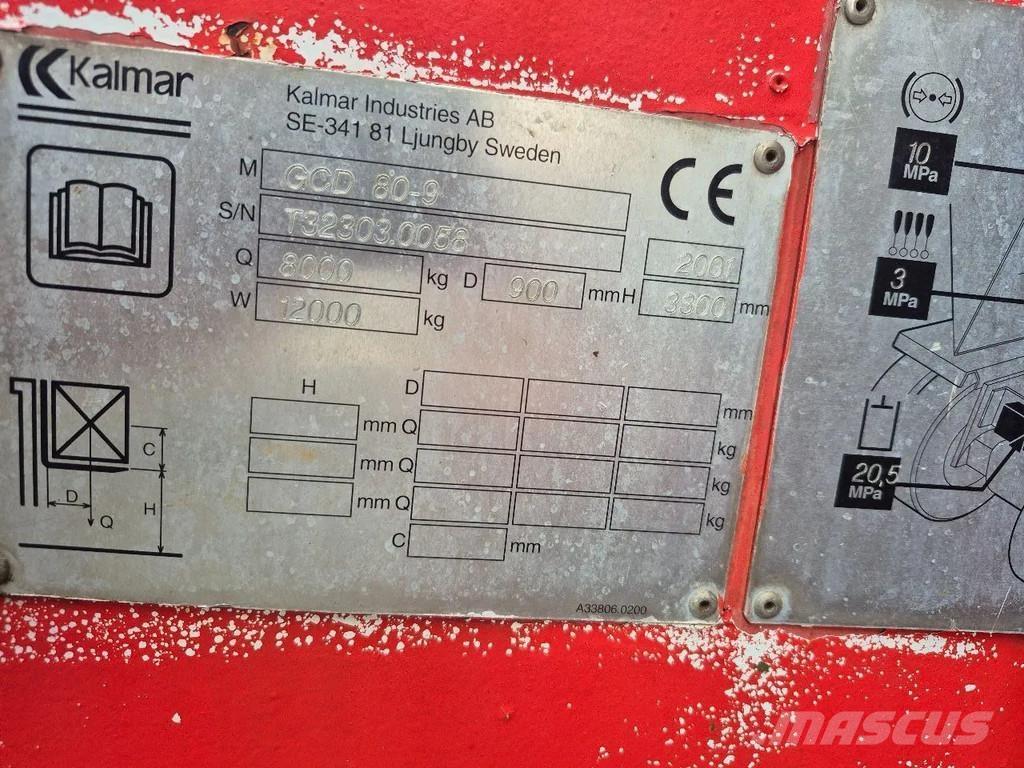 Kalmar Gcd 80-9 液化石油氣LPG卡車
