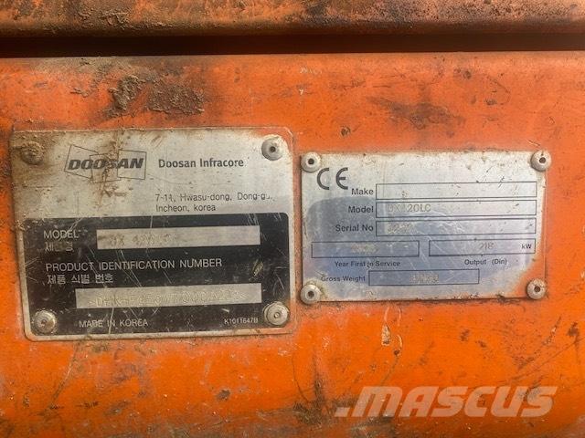 Doosan DX 420 LC 履帶式 挖土機/掘鑿機/挖掘機