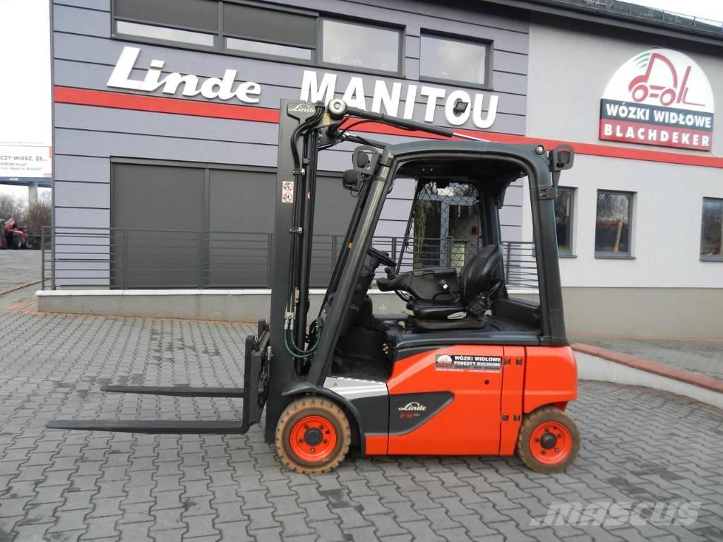Linde E16P-02 電動堆高機