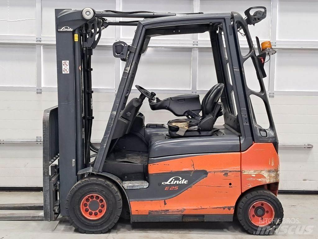 Linde E25-01 電動堆高機
