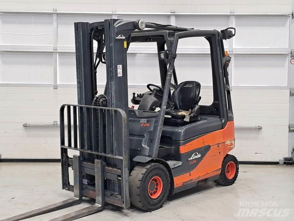 Linde E25-01 電動堆高機