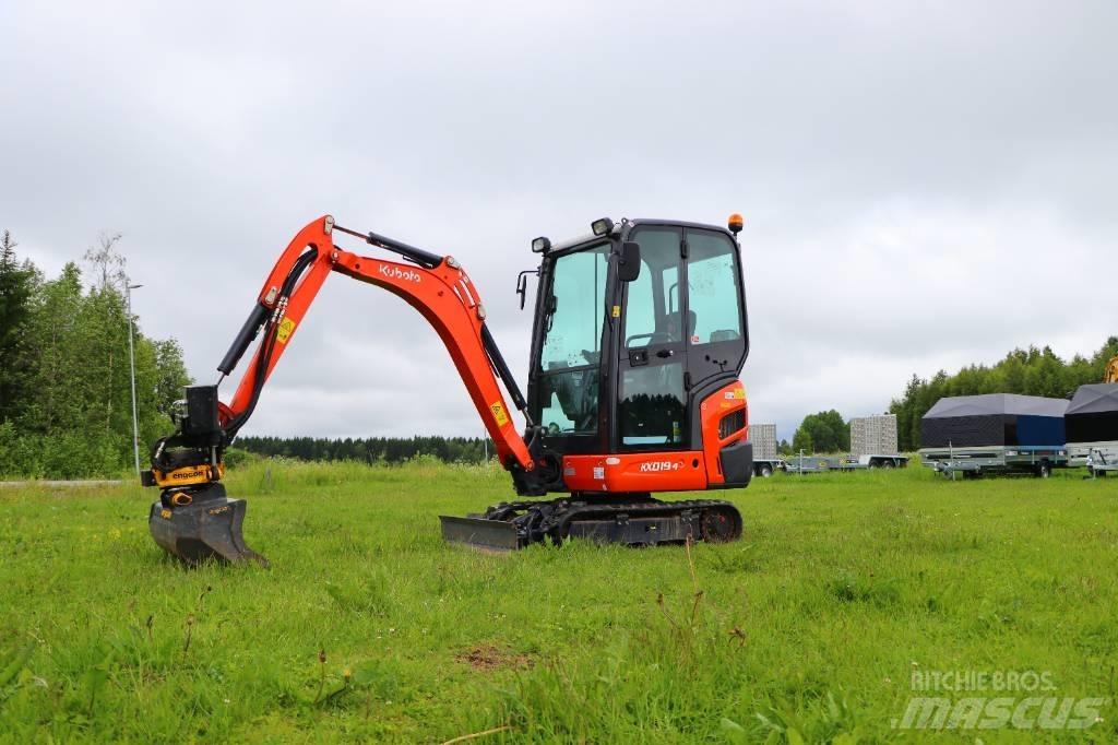 Kubota KX019-4 小型挖土機/掘鑿機<7t(小型挖掘機)