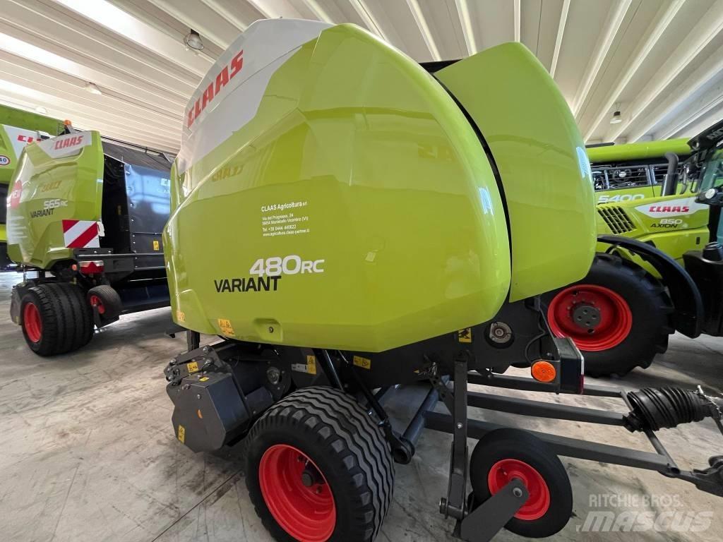 CLAAS Variant 480 RC 圓型牧草打包機