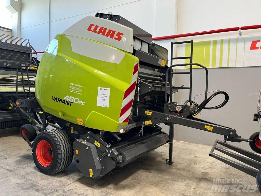 CLAAS Variant 480 RC 圓型牧草打包機