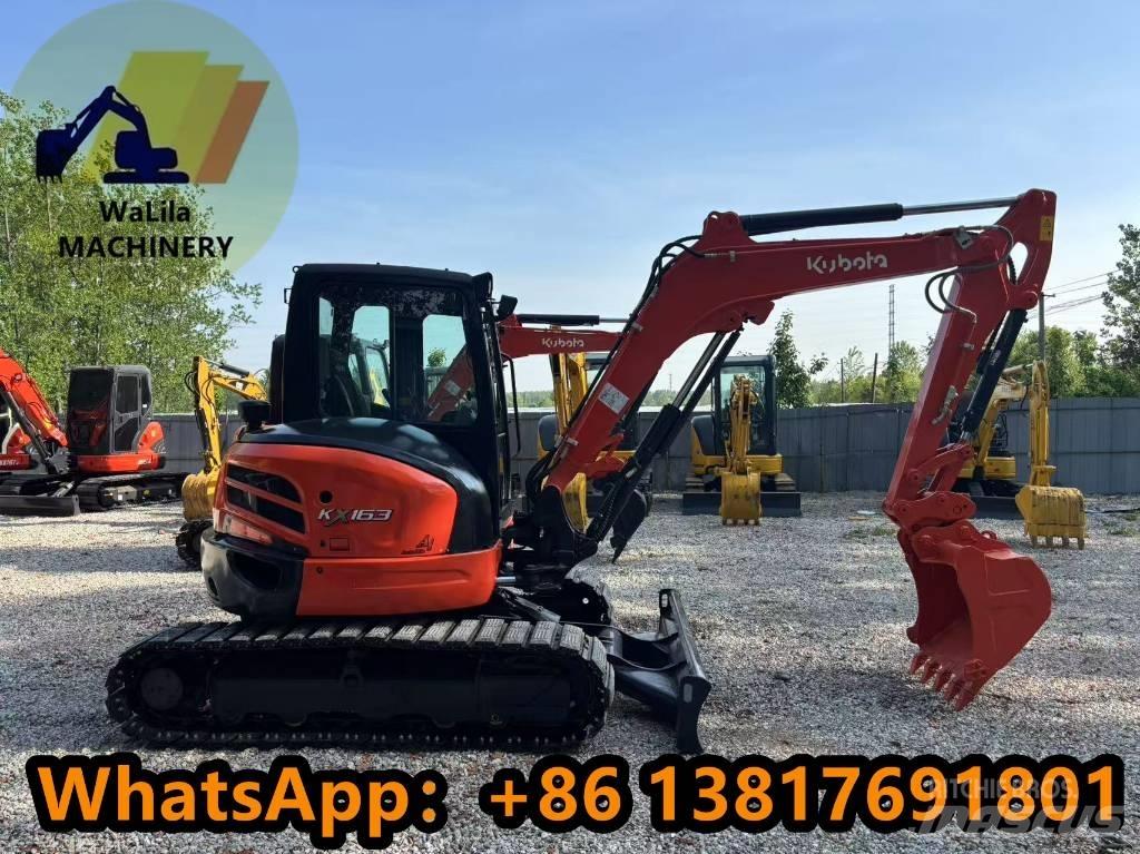 Kubota KX 163-5 小型挖土機/掘鑿機<7t(小型挖掘機)