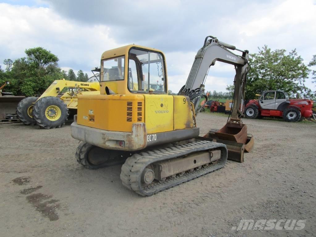 Volvo EC 70  ECR 88 中型挖土機/掘鑿機/挖掘機 7t-12t