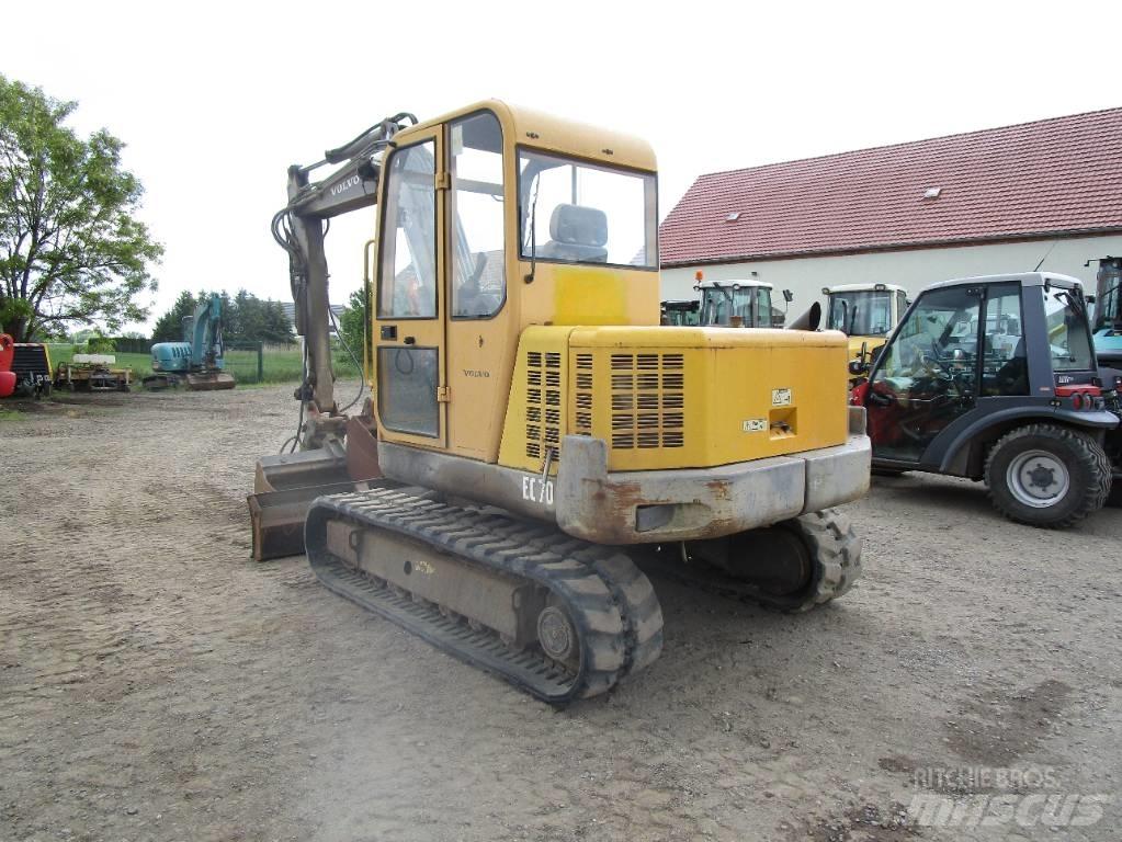 Volvo EC 70  ECR 88 中型挖土機/掘鑿機/挖掘機 7t-12t